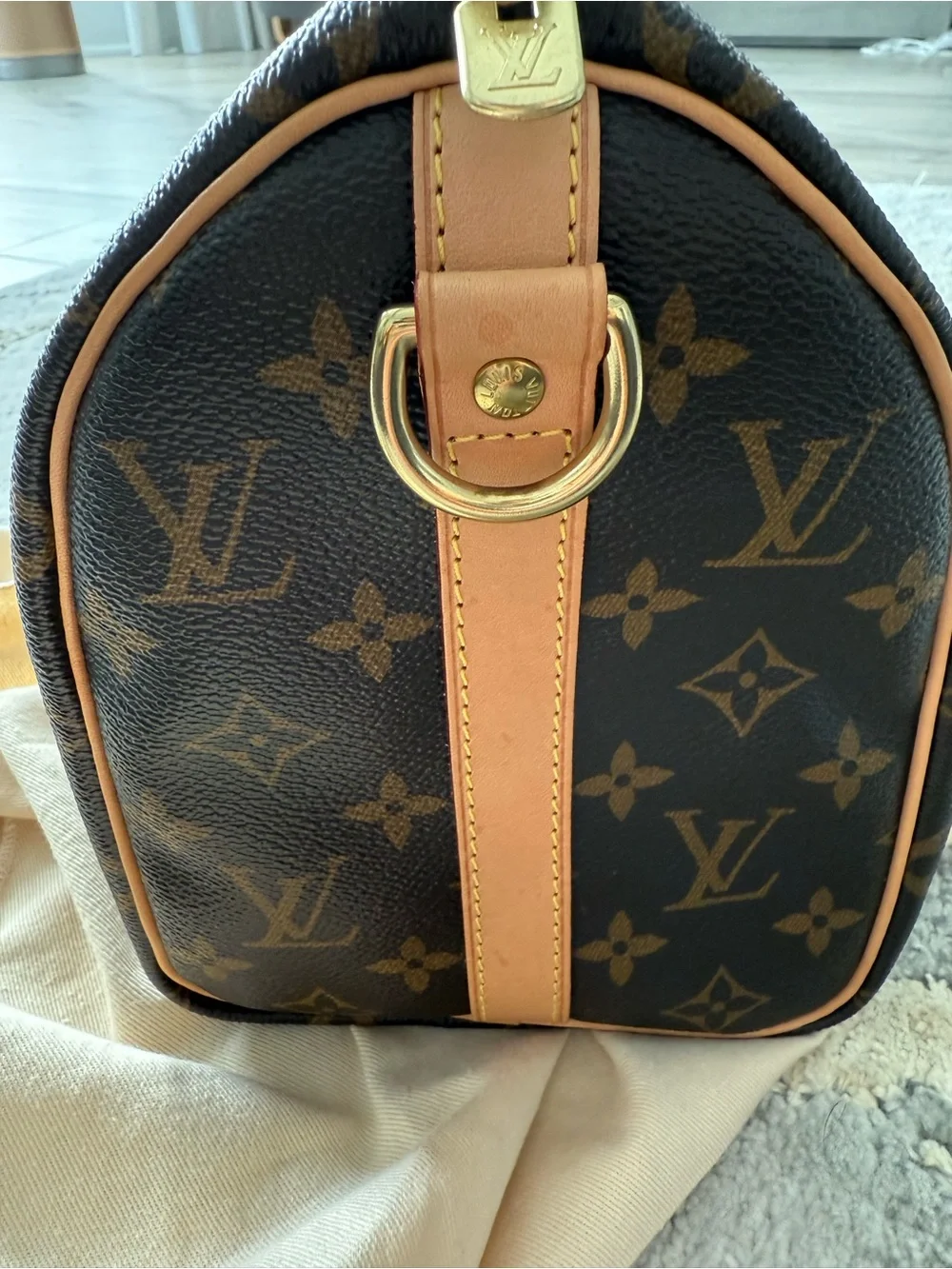 Louis Vuitton Monogram Speedy Bandoulière 25